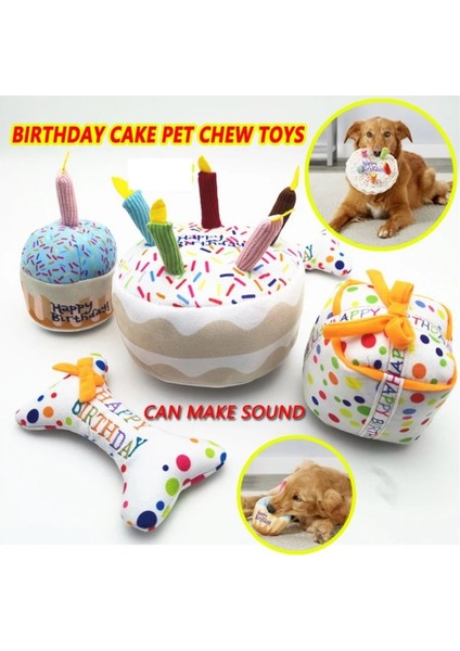 Stil O Stili Doğum Günü Pastası Pet Peluş Oyuncaklar Chew Squeaker Dolması Hayvan Köpekler Için Köpek Cızırtılı Oyuncak Kedi Chew Cıvıl Cıvıl Peluş Oyuncak Pet Malzemeleri Için (Yurt Dışından) fiyatları
