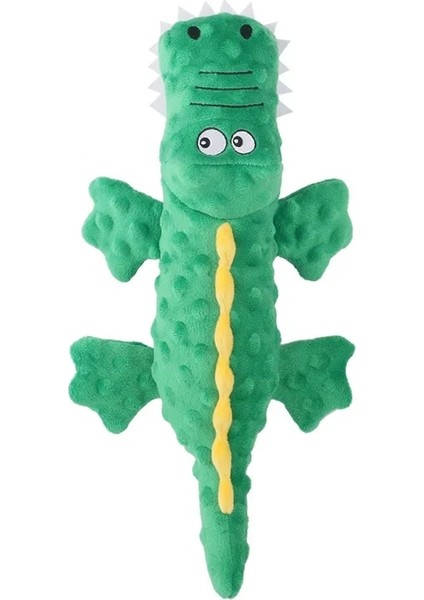 Mavi Stil 37CM x 19CM Yumuşak Peluş Pet Köpek Squeaky Chew Oyuncaklar Küçük Büyük Köpekler Için Dolması Timsah Kedi Sevimli Interaktif Squeak Oyuncak Dayanıklı (Yurt Dışından) fırsatları