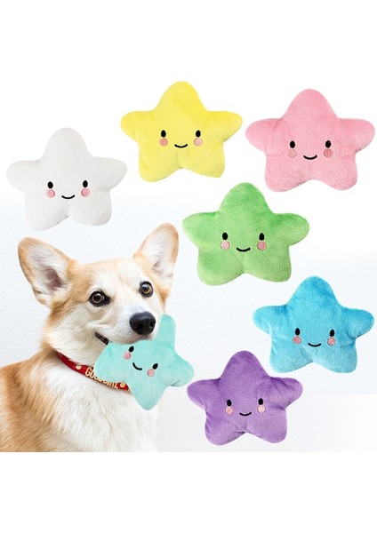 Kemik Tarzı 1 Bilgisayar Sevimli Peluş Köpek Oyuncaklar Bulut Yıldız Dolması Cızırtılı Pet Küçük Köpek Yavrusu Kedi Asılarak Chew Quack Ses Oyuncak Peluche Köpekler Malzemeleri (Yurt Dışından)