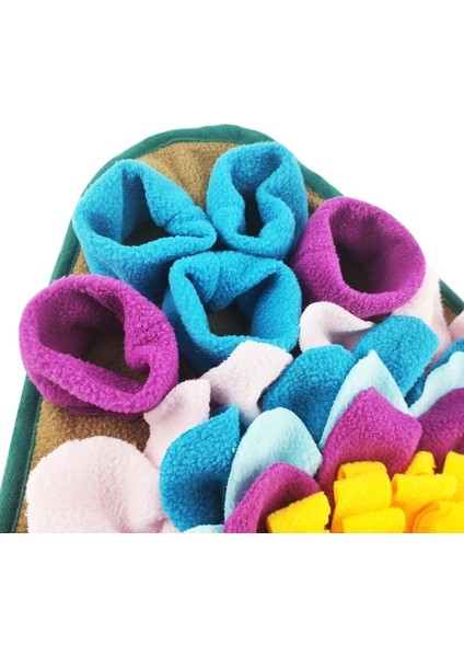 Baza Tarzı Mat ve 15CM Top Köpek Snuffle Mat Pet Yavaş Besleyici Dağıtıcı Davranır Ped Yıkanabilir Bulmaca Besleme Burun Iş Oyuncak Köpek Kapalı Iq Eğitim Koklama Mat (Yurt Dışından) fırsatları