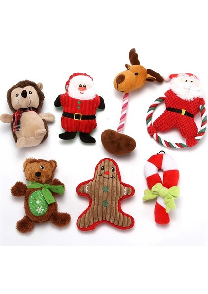 No.2 Tarzı Resim Olarak Peluş Squeaker Pet Oyuncak Noel Cadılar Bayramı Kedi Yavru Köpek Küçük Köpekler Için Aksesuarları Yorkshire Gota Mascotas Oyuncaklar Zabawki Dla Psa (Yurt Dışından)