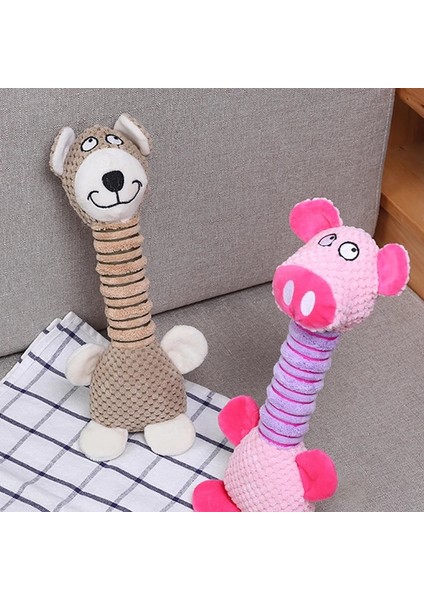 Ayı Stili Köpek Yavrusu Oyuncaklar Pet Malzemeleri Evcil Hayvanlar Küçük Orta Köpek Aksesuarları Peluş Ses Için Oyuncak Hayvan Şekli Isırmaya Dayanıklı Çiğneme (Yurt Dışından) indirimleri