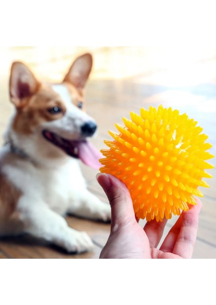 No.4 Tarzı Miflame Molar Köpekler Köpekler Oyuncaklar Için Top Labrador Pug Çiğneme Squeak Köpekler Büyük Köpekler Için Aksesuarlar Malzemeleri Bouncy Bite Dayanıklı (Yurt Dışından) fırsatları