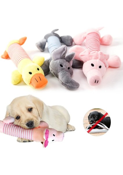 A-Fare Stili Evcil Hayvan Oyuncak Molar Oyuncak Sevimli Köpek Kedi Peluş Squeak Köpek Oyuncak Ilginç Polar Dayanıklı Çiğneme Pet Molar Oyuncak Tüm Evcil Hayvanlar Için Uygun Ördek (Yurt Dışından) fiyatları