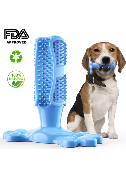 Mavi Stil L Beden Yüksek Li Kauçuk Köpek Diş Fırçası Oyuncak Pet Malzemeleri Fransız Bulldog Molar Sopa Pug Köpek Çiğneme Oyuncak Köpek Aksesuarları Kong Köpek Oyuncakları (Yurt Dışından)