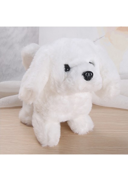 D Stili Gerçekçi Oyuncak Simülasyon Köpek Akıllı Çağrılan Yürüyüş Elektrikli Peluş Oyuncak Teddy Robot Köpek Oyuncak Noel Hediyesi Için Yavru Peluş (Yurt Dışından)