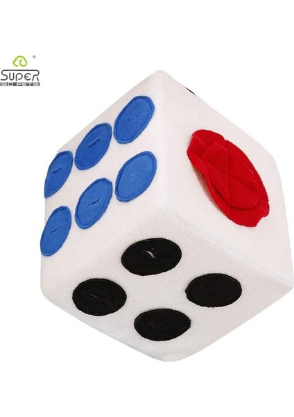 Beyaz Stil 20X20X20CM Yıkanabilir Pet Koklama Halı Köpek Kokulu Eğitim Oyuncaklar Etkileşimli Iq Eğitim Oyuncak Renkli Zar Şekli Evcil Hayvan Aksesuarları (Yurt Dışından) fiyatları