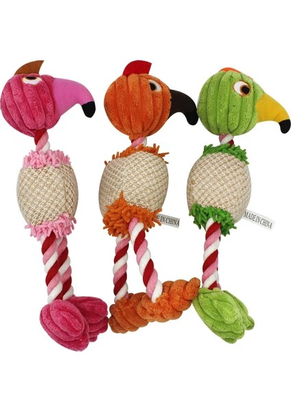 Sarı Piliç Tarzı Resim Olarak Sevimli Peluş Flamingo Köpek Chew Oyuncaklar Küçük Doguahua Için Fransız Bulldog Interaktif Cızırtılı Ses Yavru Oyuncak Mascotas Malzemeleri (Yurt Dışından)