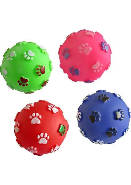 Diş Topu Stili S-Çapı 6cm Et Küçük Köpekler Için Köpek Top Oyuncaklar Gıcırtılı Çap 6cm Kauçuk Çiğneme Yavru Oyuncak Köpek Temiz Dişler Bite Oyuncak Köpek Fransız Bulldog (Yurt Dışından)