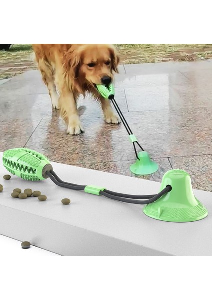 L Mavi Tarzı Köpek Oyuncakları Silikon Vantuz Römorkör Etkileşimli Köpek Top Oyuncaklar Yavaş Besleyici Pet Chew Bite Diş Temizleme Diş Fırçası Köpekler Mama Oyuncakları (Yurt Dışından) fiyatları