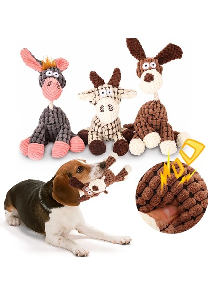 Fare Stili Sevimli Peluş Flamingo Evcil Köpekler Toyuahua Chew Chewyorkshirebulldogpugcorgi Küçük Köpek Etkileşimli Cızırtılı Ses Oyuncak (Yurt Dışından) fiyatları