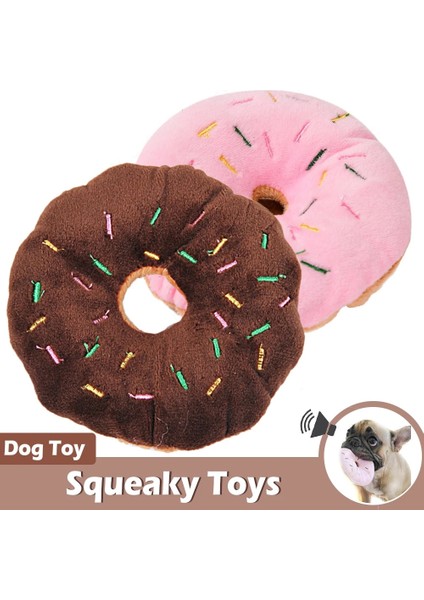 Kemik Tarzı S 11X11CM Pet Çiğneme Pamuklu Çörek Oyun Oyuncakları Güzel Pet Küçük Köpek Yavrusu Kedi Çekme Çiğneme Squeaker Quack Ses Oyuncak Köpekler Çörek Oyuncakları Çiğneme Pug (Yurt Dışından)