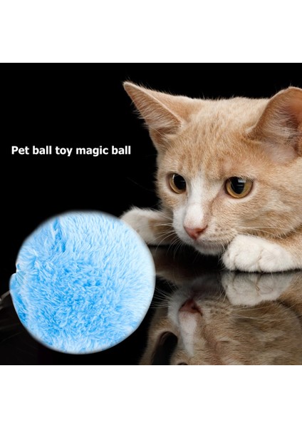 Et Magic Roller Ball Aktivasyon Otomatik Top Köpek Kedi Etkileşimli Komik Chew Peluş Elektrikli Yuvarlanan Top Pet Köpek Kedi Oyuncak (Yurt Dışından) fırsatları