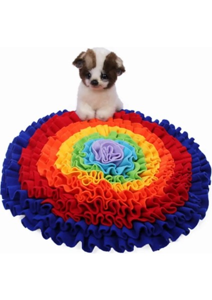 Gümüş Tarzı Pet Köpek Snuffle Mat Burun Kokusu Eğitimi Koklama Pedi Köpek Bulmaca Oyuncak Yavaş Besleme Kase Gıda Dağıtıcı Halı Yıkanabilir Köpek Oyuncakları (Yurt Dışından) fiyatları
