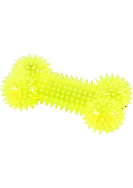 Longbangdian Shop Sarı Stil S-12CM Pet Köpek Oyuncakları Chew Cızırtılı Kauçuk Oyuncaklar Komik Diken Kemikleri Şekil Tpr Molar Chew Oyuncaklar Köpekler Için Interaktif Eğitim Temizleme Dişleri (Yurt Dışından)