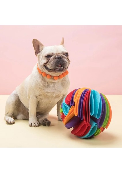 H Tarzı 20 Santimetre Köpek Koklama Topu Bulmaca Oyuncaklar Iq Arttırmak Yavaş Dağıtım Besleyici Katlanabilir Köpek Burun Koklama Oyuncak Pet Eğitim Oyunları Zeka Oyuncak (Yurt Dışından) fırsatları