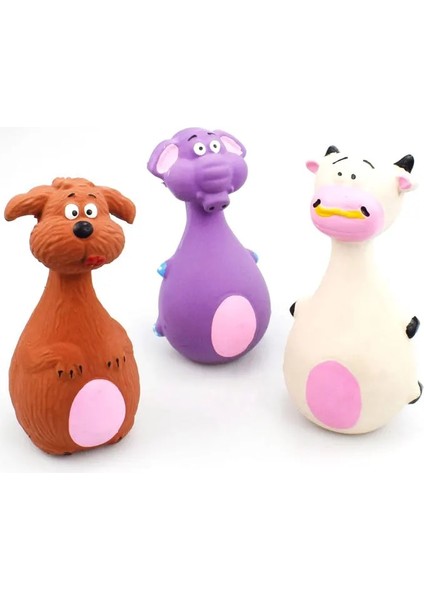 Kara Inek Stili Sevimli Pet Oyuncaklar Lateks Gıcırtılı Ses Oyuncakları Fil Inek Isırmasına Dayanıklı Köpek Oyuncak Çiğneme Diş Temizleme Küçük Orta Köpek Ürünleri (Yurt Dışından) fırsatları