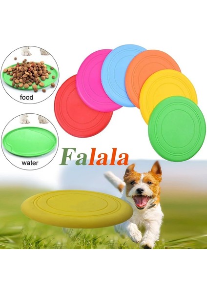 Mavi Stil 1 Adet Uçan Daire Köpek Oyuncak Komik Çiğneme Silikon Oyunu Uçan Duppy Plaka Oyuncaklar Eğitim Interaktif Egzersiz Pet Için Hediyeler (Yurt Dışından) fırsatları