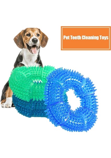 Longbangdian Shop Bordo Tarzı 6.5cm Pet Köpek Oyuncaklar Isırmaya Dayanıklı Gıcırtılı Ses Oyuncak Diken Dikenli Diş Temizleme Tpr Molar Chew Oyuncaklar Köpekler Için Interaktif Eğitim (Yurt Dışından)