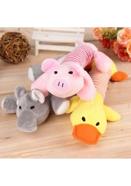 Rastgele Renkli Top Stili Pet Köpek Chew Squeaker Squeaky Peluş Ses Domuzcuk Fil Ördek Topu Köpek Hayvan Sondaj Oyuncaklar Pet Ürünleri Için Köpek Aksesuarları (Yurt Dışından) modelleri