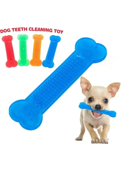 Mavi Stil Pet Köpek Çiğneme Oyuncakları Kauçuk Kemik Köpek Oyuncakları Aktif Olarak Çiğneme Köpek Diş Fırçası Yavru Diş Bakımı Köpek Evcil Hayvan Aksesuarları Suministros Para Perros (Yurt Dışından)
