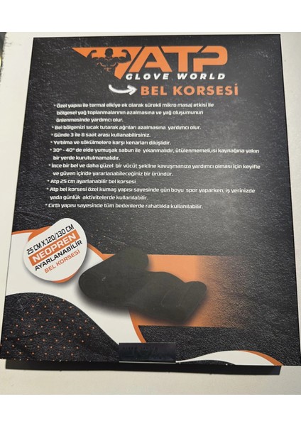 Armor Holder Bel Korsesi