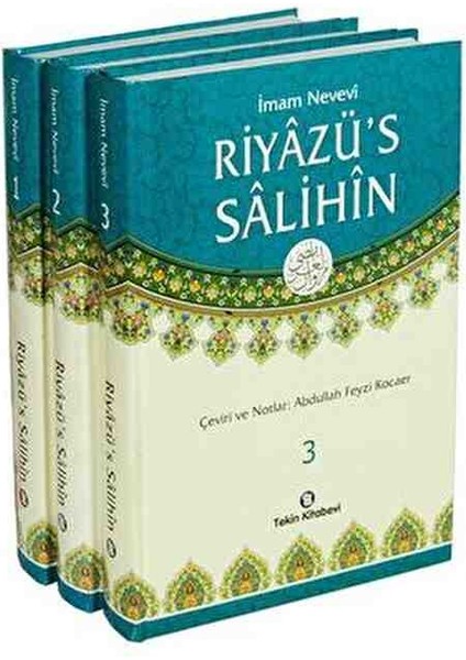 Riyazü's Salihin 3 Cilt (Ciltli) - İmam Nevevi