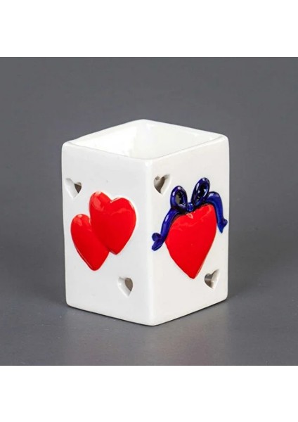Seramik Buhurdanlık Kalpli 8,5X10 cm fiyatları