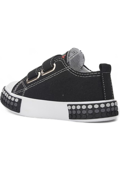Unisex Çocuk Kız Erkek Yazlık Hafif Rahat Taban Keten Cırtlı Sneaker Spor Ayakkabı (21-30)