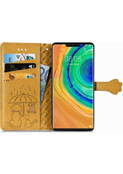 Manyi Mall Huawei Mate 30 Için Kılıf Pro Kılıf Karikatür Hayvanlar Darbeye Kısa (Yurt Dışından)