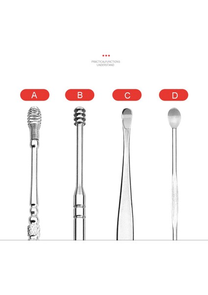 [sıcak] Kulak Temizleyici Balmumu Toplayıcılar Earpick Balmumu Sökücü Küret Kulak Temizleme Çubuğu Temizleyici Kiti Kaşık Bakımı Kulak Temizleme Aracı (Yurt Dışından) modelleri