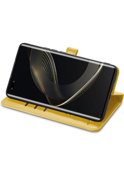 Huawei Nova 11 Pro Karikatür Hayvanlar Için Kısa Kayış Kapak Kılıfı (Yurt Dışından)