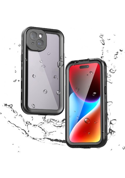 Iphone 15 Için Su Geçirmez IP68 Su Geçirmez Tam 12FT Askeri Inşa (Yurt Dışından) modelleri