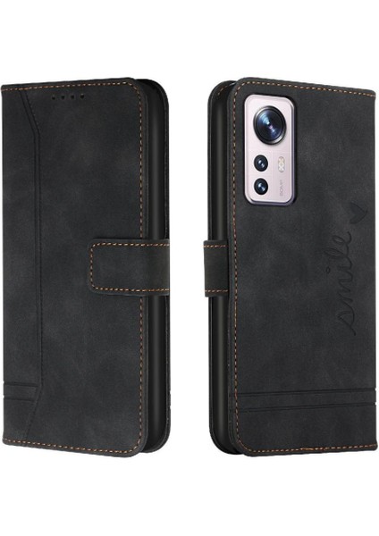 Telefon Kılıfı Için Xiaomi 12 PRO/12S Pro Manyetik Kapatma El Kayışı Çevirme Kartı (Yurt Dışından)