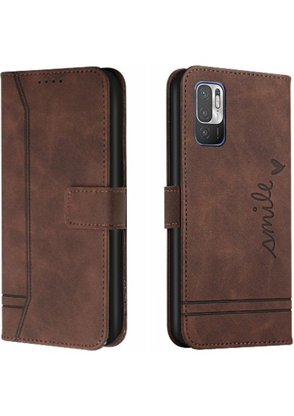 Telefon Kılıfı Için Xiaomi Redmi Not 10 5g/not 10T Kart Yuvaları Kapak Çevirin El (Yurt Dışından)