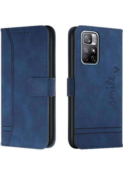 Telefon Kılıfı Için Xiaomi Redmi Not 11S 5g Manyetik Kapatma Flip Folio Cüzdan (Yurt Dışından)
