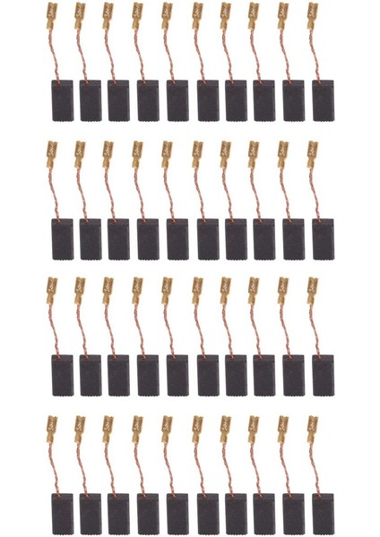 Karbon Fırça 40 Adet Değiştirilebilir Büyük Iletken Karbon Fırça Motorlu Matkap Için 100,5X8X16MM (Yurt Dışından)