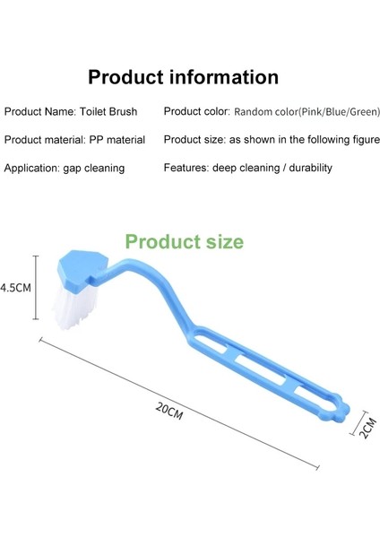 [sıcak] 1 Adet Taşınabilir S Şekli Kavisli Uzun Saplı Tuvalet Fırçası Jant Kolay Temiz Köşe Derin Temizleme Fırçası Ev Otel Banyo Aksesuarları (Yurt Dışından) fırsatları