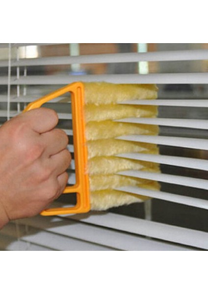 Ev Faydalı Mikrofiber Pencere Temizleme Fırçası Klima Duster Temizleyici Aracı (Yurt Dışından)