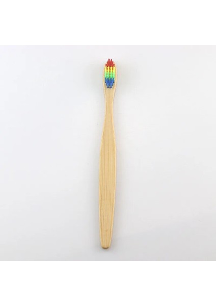 Adet Doğal Bambu Diş Fırçası Yumuşak Kıl Kömür Diş Beyazlatma Bambu Diş Fırçası Yumuşak Diş Ağız Bakımı Yetişkin Diş Fırçası (Yurt Dışından)