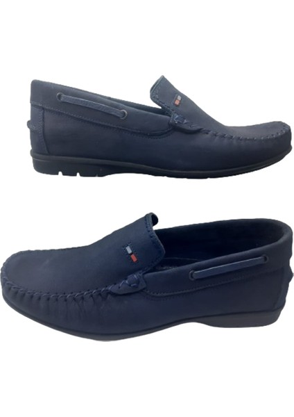 Rekirs Erkek Lacivert Düz Timberlend Günlük Şık Ayakkabı Rkrs598-2