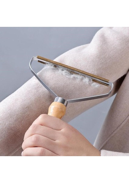 [sıcak] Taşınabilir Lint Sökücü Giysi Fuzz Kumaş Tıraş Makinesi Fırça Aracı Güçsüz Tüy Giderme Silindiri Kazak Dokuma Ceket (Yurt Dışından)