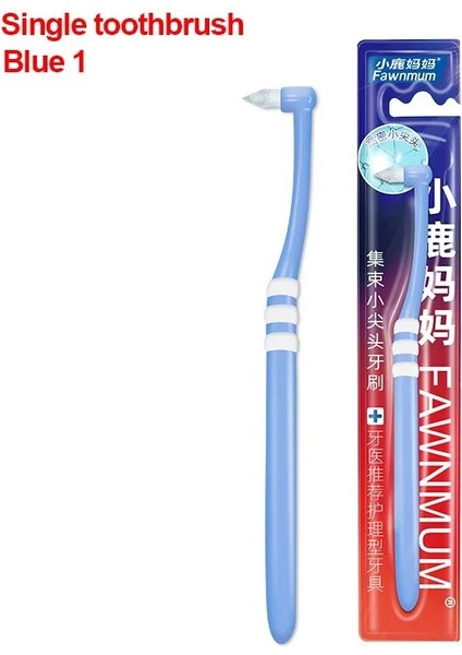 Fawnmum Tek Kafalı Tandenborstel Voor Tanden Reinigen Borstels Orthodontische Tandheelkundige Benodigdheden Tandenstokers Borstel Voor Temizleme Mondhygien (Yurt Dışından)