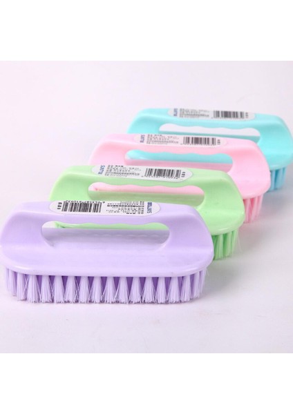 [ayak Izi] 1 Parça Plastik Yumuşak Saç Küçük Fırça Çamaşır Fırçası Ev Çok Fonksiyonlu Ev Işi Temizleme Fırçası (Yurt Dışından)