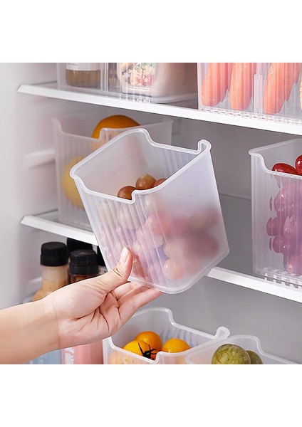 Buzdolabı Yiyecek Taze Saklama Kutusu Buzdolabı Yan Kapı Meyve Sebze Baharat Yiyecek (Yurt Dışından)