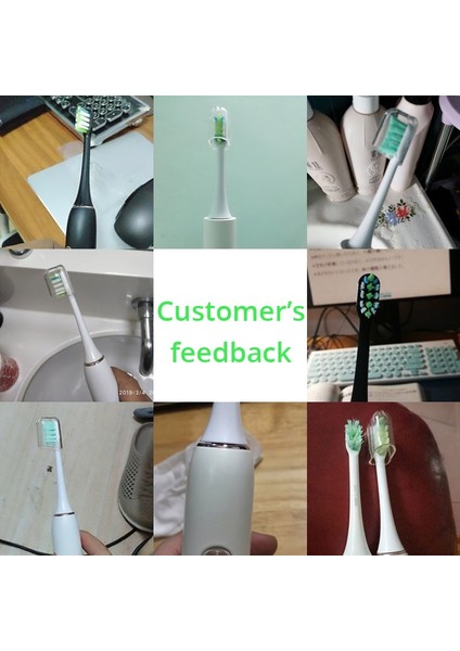 Yedek Diş Fırçası Kafaları Xiaomi Soocas X3 Soocare Elektrikli Diş Fırçası Yumuşak Diş Fırçası Kafası Bağımsız Ambalaj ile Fit (Yurt Dışından) modelleri