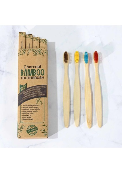 4/8/10 Adet Bambu Diş Fırçası Ahşap Saplı Diş Fırçası Çevre Dostu Yetişkinler Çocuk Ağız Bakımı Yumuşak Saç Diş Fırçası (Yurt Dışından) fiyatları