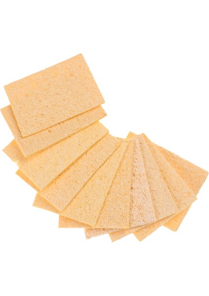 10 Adet Havya Ucu Kaynak Temizleme Temizleyici Sünger 35*50MM (Yurt Dışından)