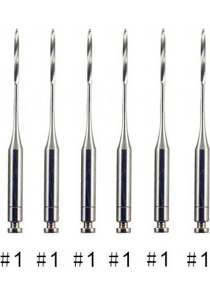 1 Paket (6 Adet) Diş Peeso Raybaları 32MM #1-6 Çeşitli Endodontik Raybalar Matkap Burs Endo Dosyaları Largo Diş Hekimi (Yurt Dışından)