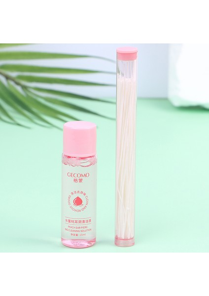 60 Adet Deldi Kulak Temizleme Seti Şeftali Kulak Delikleri Delici Temizleme Solüsyonu (Yurt Dışından) fiyatları